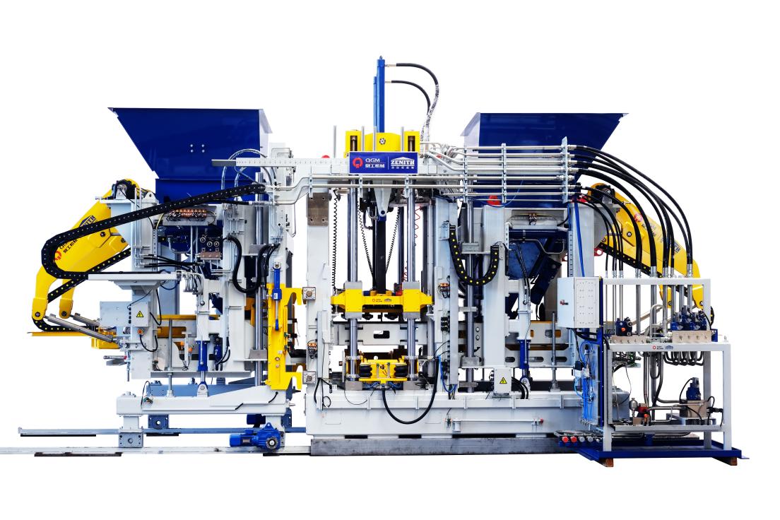 Het bouwen van een nieuw tijdperk van groene bouwmaterialen met droge bakstenen machine