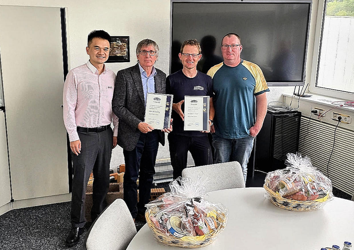 Hulde aan het vakmanschap. Hulde aan het doorzettingsvermogen