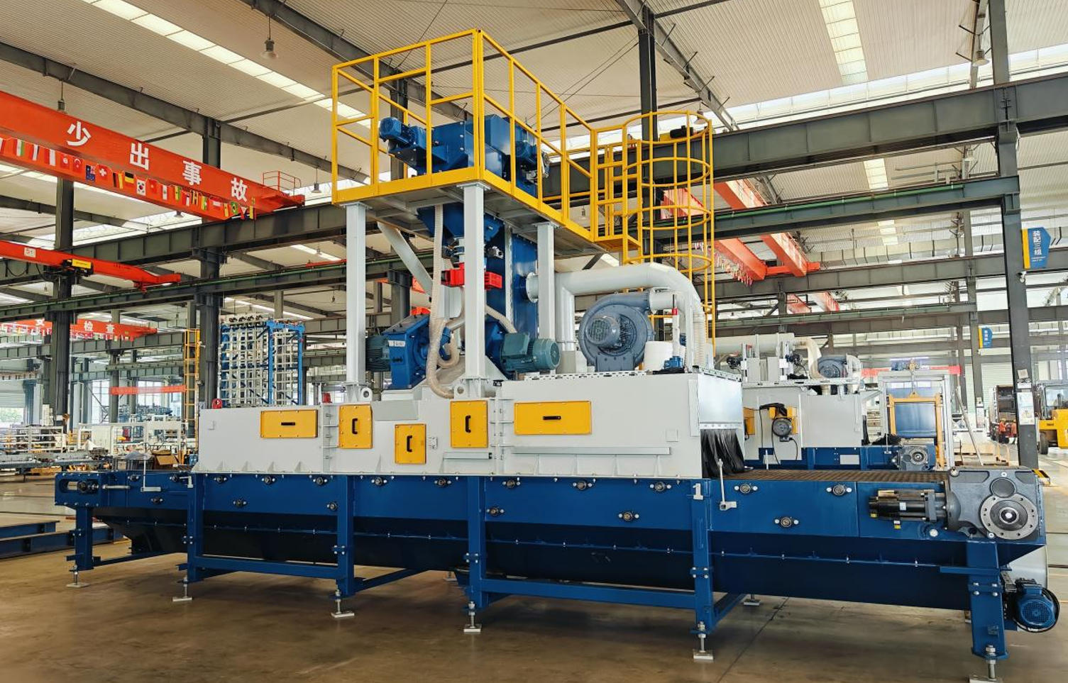 De secundaire verwerkingsapparatuur van Quangong ondergaat een uitgebreide upgrade om de productie van standaardblokken mogelijk te maken