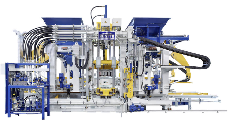 Het toppunt van in Duitsland ontwikkelde enkele palletbloktechnologie